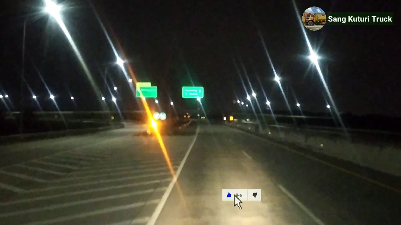 Seram jalan tol tengah malam binjai marelan&hellip;!!! YouTube