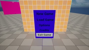 I Built a 3D Game Menu in Unreal Engine 5