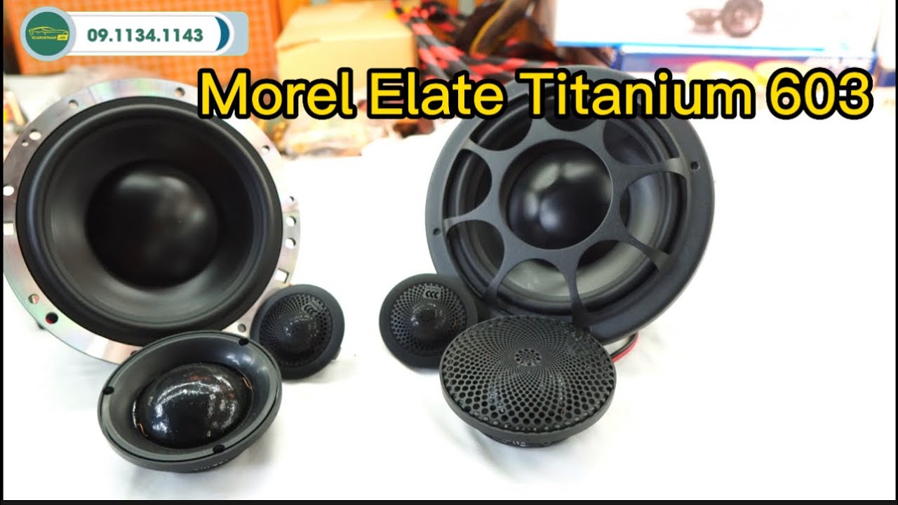 Review Loa 3way Morel Elate Titanium 603 YouTube
