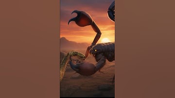 Scorpion VS Snake 🔥🔥#shorts #short #aigeneratedcontent