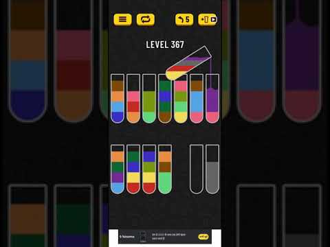How to do Water sort Puzzle level 367 | Water sort puzzle | Color Sorting Game | Gaming Shortcuts |