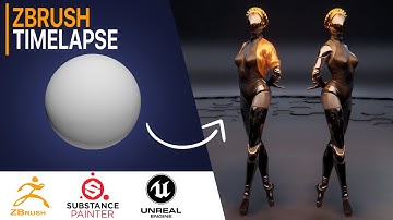 Fan recreate The Twins from Atomic Heart | ZBrush to Unreal Engine