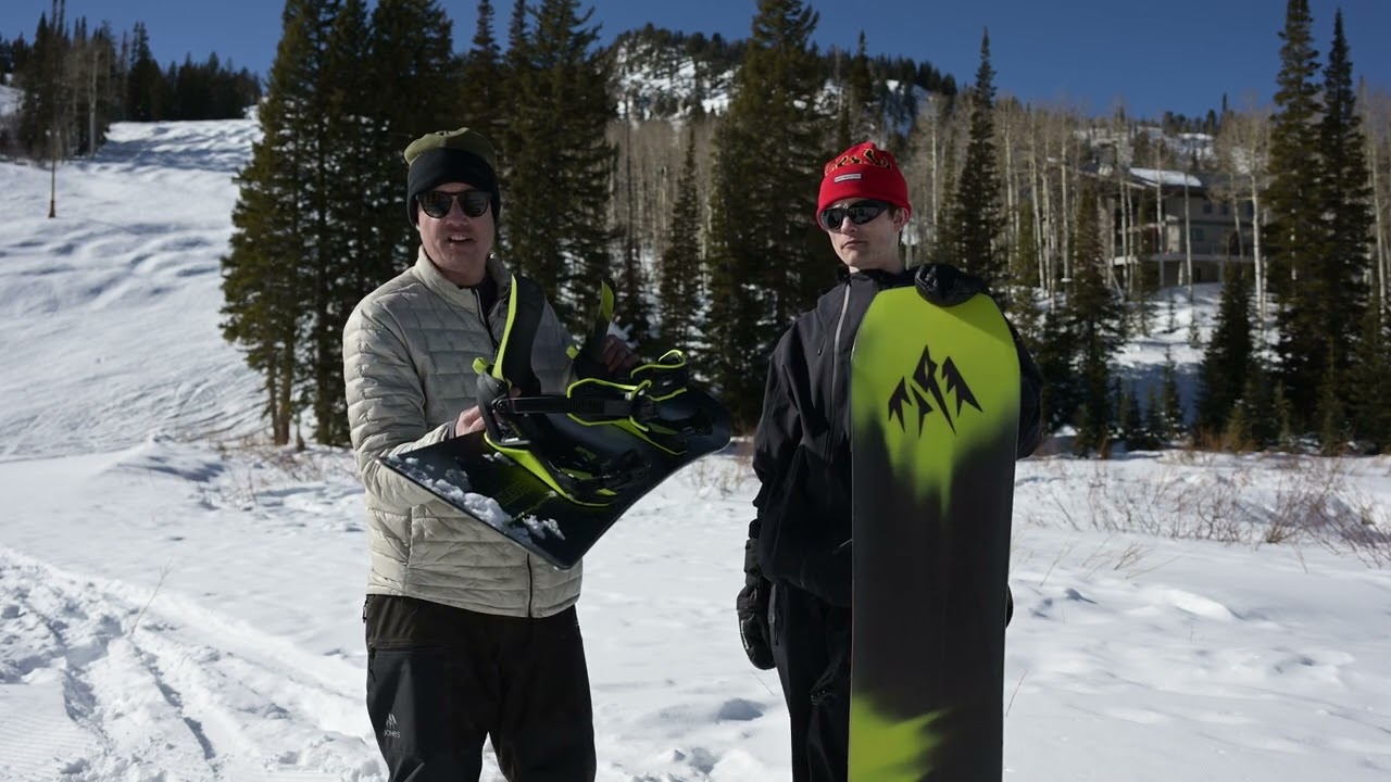 Обзор первого заезда: сноуборд Jones Howler 2026 года | evo