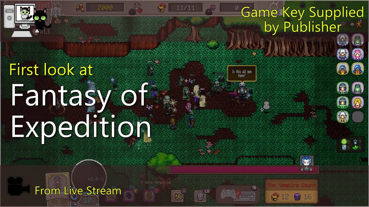 First Look at Fantasy of Expedition (Live Stream)