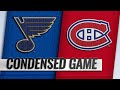 10/17/18 Condensed Game: Blues @ Canadiens