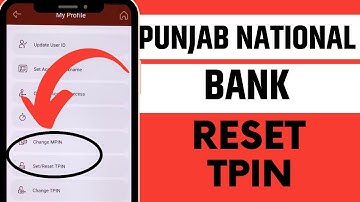 How to Change TPIN in PNB One App |  Reset TPIN PNB