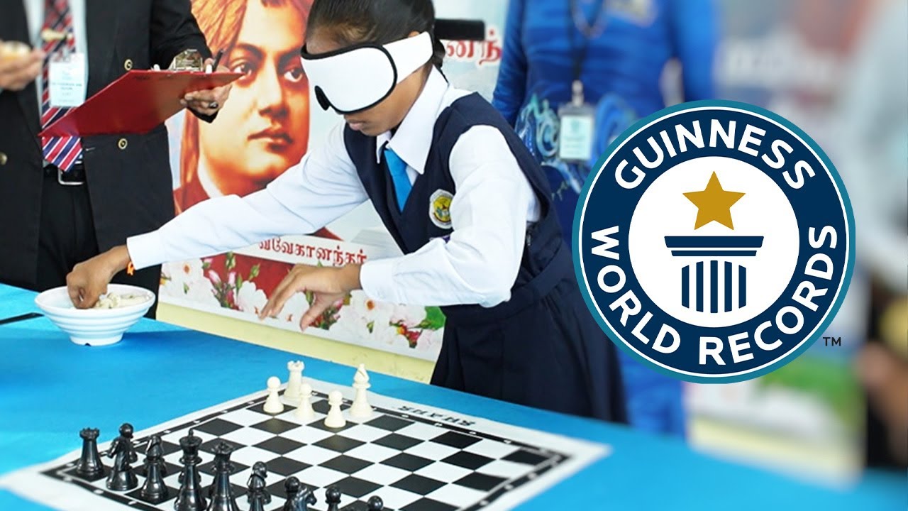 Watch: 10-year-old breaks world record for setting up a chessboard