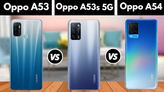 Oppo A53 vs Oppo A53s vs Oppo A54 - OFFICIAL SPECIFICATIONS Comparison