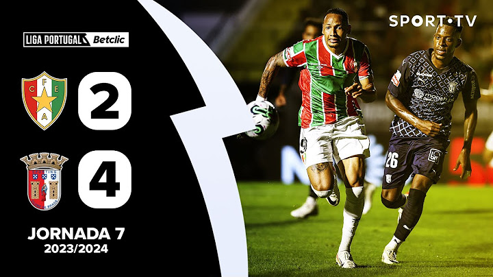 Resumo: Estrela Amadora 2-4 SC Braga - Liga Portugal Betclic | SPORT TV