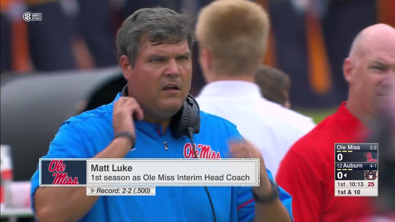 Ole Miss at Auburn Highlights 2017