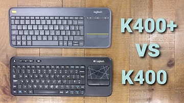Logitech K400 vs K400 Plus Media Keyboard