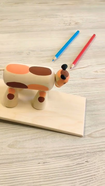 Игрушка идёт бычок качается / Деревянная, народная Игрушка Идет бычок ...