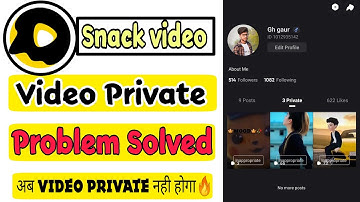 Snack Video inappropriate problem 100% Solved with proof | Snack video private kyo hota h🤔