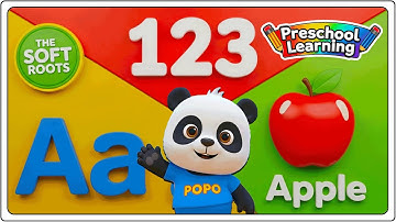 Preschool Learning activities for 3 year olds at home | Learn ABC Phonics Shapes Numbers Colors 🌈