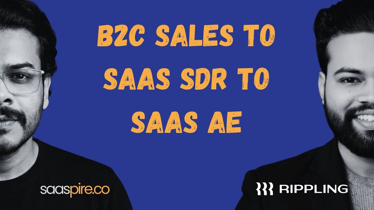 Aquil Ansari on planning the journey from SDR to AE in SaaS