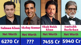 Top 50 Richest Indian Actors 2025 | Top Rich Indian Actors 2025 | Richest Bollywood Actora
