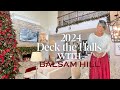 Cozy Christmas Family Room with Balsam Hill | Day 1 | 12 Days of Christmas with Melonie Graves