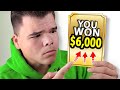 SCRATCH CARD CHALLENGE! (I Won $6,000!!)