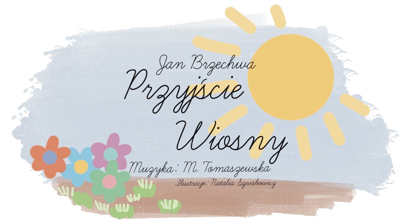 Przyjście Wiosny Jan Brzechwa Tekst nr 5. PRZYJŚCIE WIOSNY- Brzechwy. POECI DZIECIOM animacje animowane
