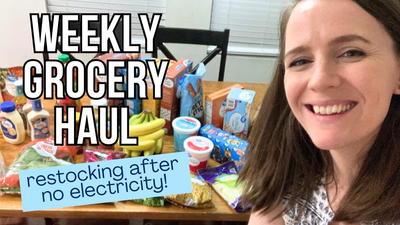 Weekly Grocery Haul For My Family of Seven Restocking after 4 days