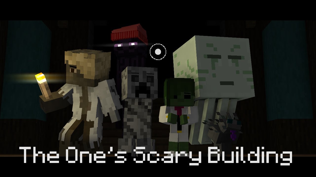 [S2EP8] Monster Academy: The One's Scary Building - Minecraft Animation