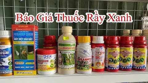 Giới Thiệu Và Báo Giá Các Dòng Thuốc Đặc Trị Rầy Xanh, Bọ Trĩ, Rệp Sáp #0975756463 #anphatnong