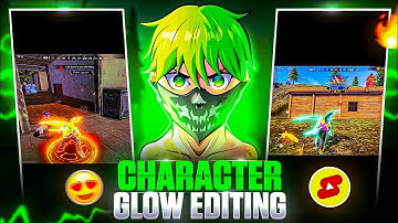 Character Glow Effect Like Zoro FF 🤯 || how to make glow effect like zoro ff