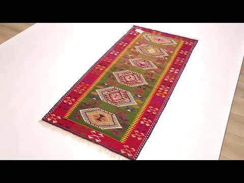 El Dokuma Yün Konya Nuzumla Kök Boya Köy Kilimi inceleme videosu kapak görseli