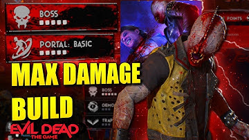 Kandarian Fury Wins all my Puppeteer Games MAX Damage Build | Evil Dead: The Game Demon
