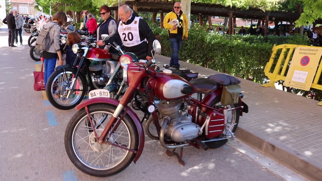 42 Rally de Motos Historicas de Terrassa, Escuderia MATHC YouTube