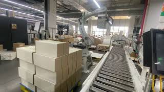 #HXCP HXDK520 Automatic Signature Stacking, Bundling and Palletizing Line in Action
