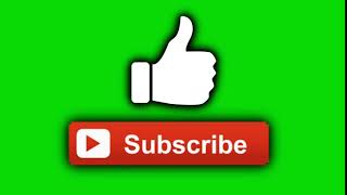 Best Outro Like And Subscribe Green Screen Effect For YouTube Video Royalty Free