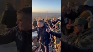 Ukrainian Soldier Moisei Bondarenko Plays His Violin In De-Occupied Izium, Kharkiv Region