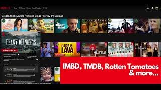 IMDB, TMDB, Rotten Tomatoes & other ratings on Netflix - Film Scores Chrome Extension