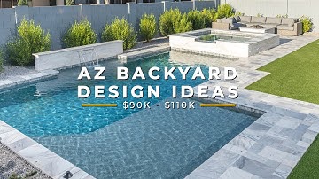 Arizona Backyard Design Ideas: Modern Mesa Backyard | California Pools & Landscape