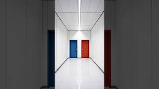 Pick a door #horror #pickadoor #3danimation #animation #liminal #liminalspace