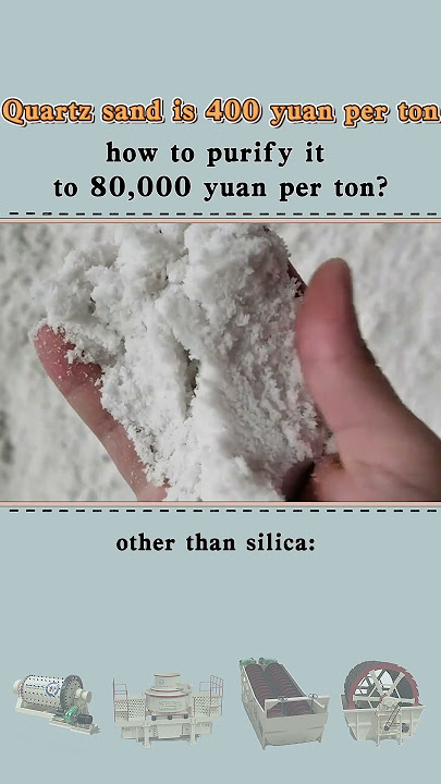 High Purity White Quartz Silica Sand / Powder for Water Purition & Industry