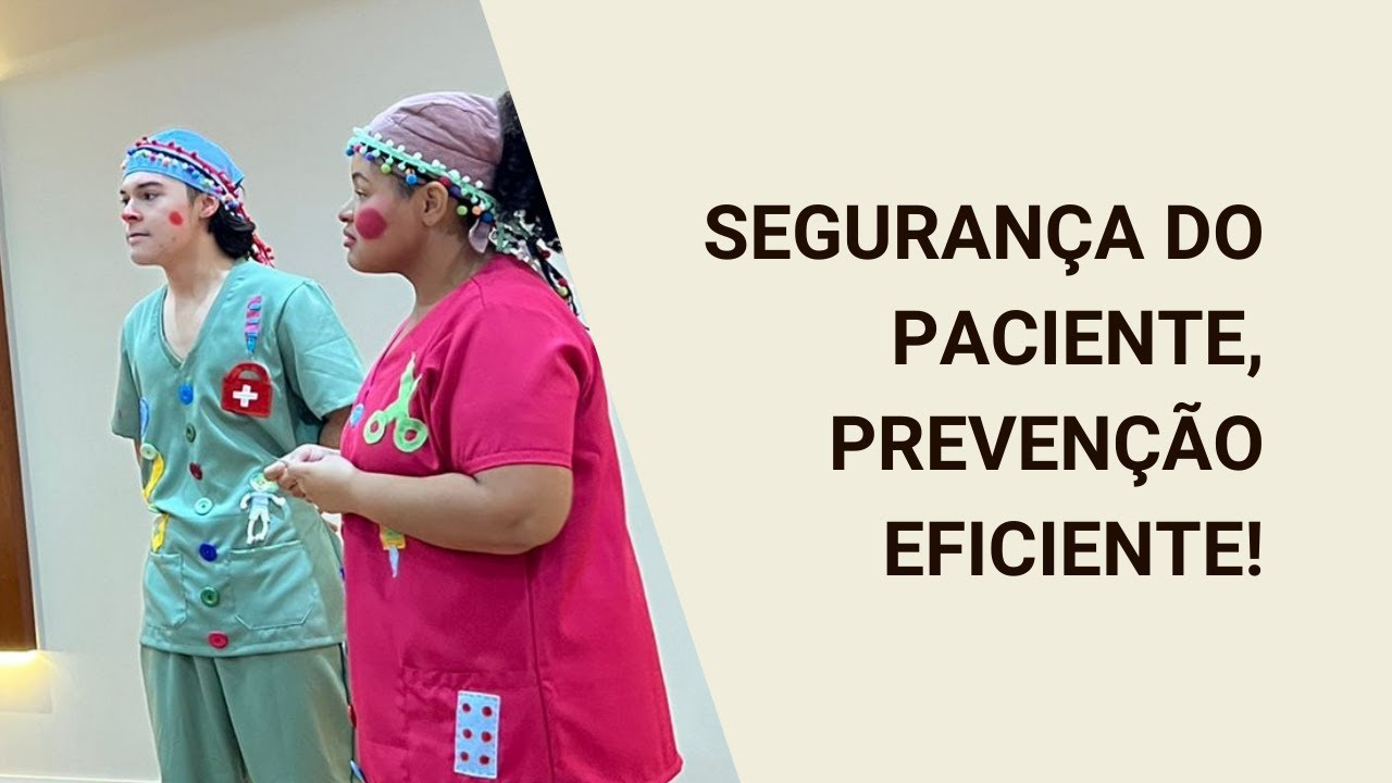 Cena da peça Segurança do paciente