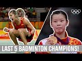 Women's Singles Badminton 🏸 Last 5 Champions