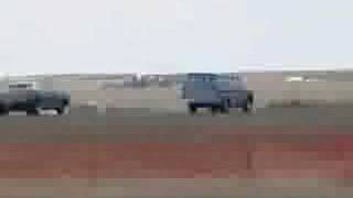 drag racing the old suburban
