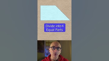 Divide THIS Shape into 3 Equal Parts