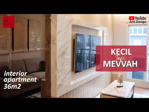 Video: Compact Attic Apartment Dengan Desain Sederhana Cantik di Swedia