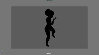 KNB115 A1 Pose 1 Silhouette