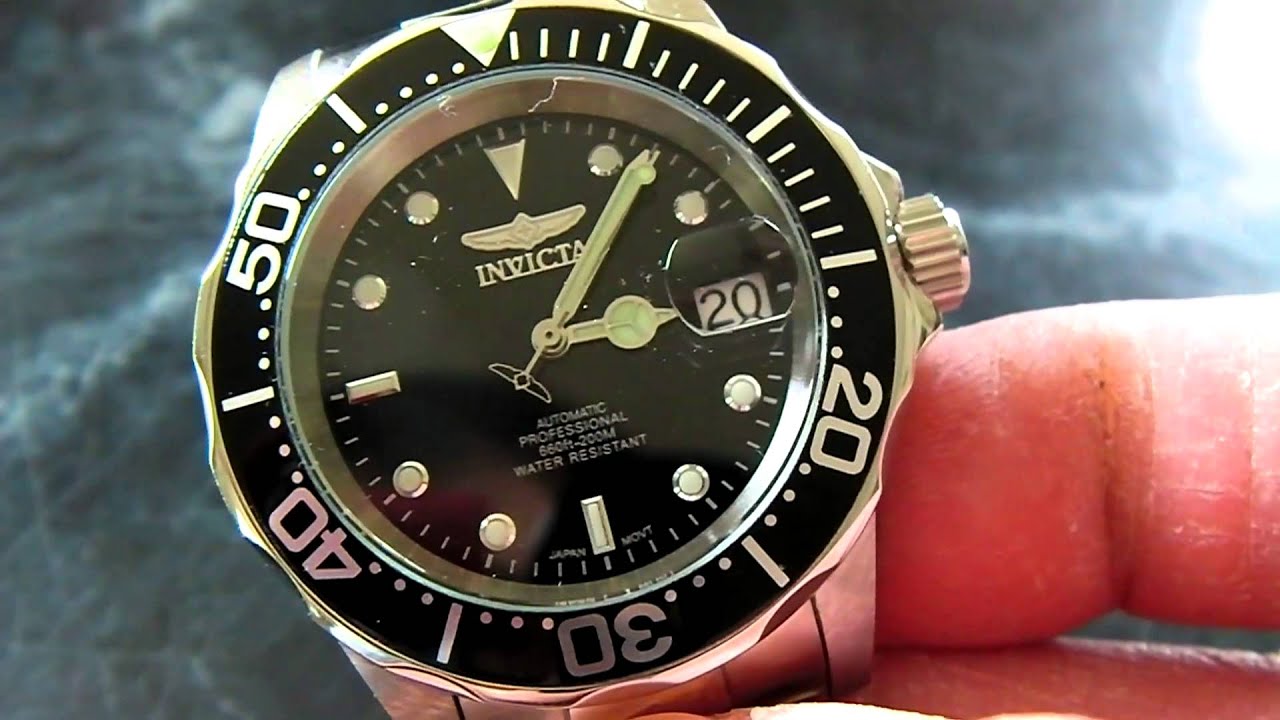 Invicta Pro Diver 8926 Automatic Watch With NH35A Seiko Movement - YouTube