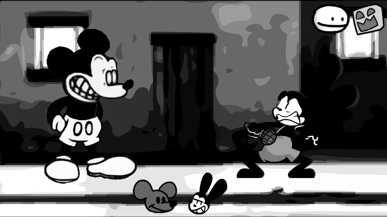Mickey... what happened to you... (Copy Cat but it's a Sad Mouse and Oswald Cover)