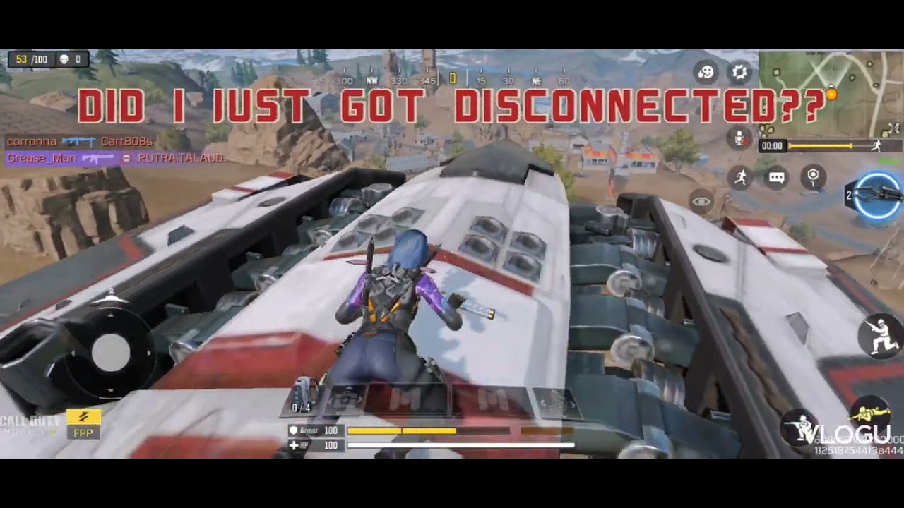 I tried to ride on top of CODM new airship for more than 8 minutes! | BR | CODM | MickeyDCat_YT