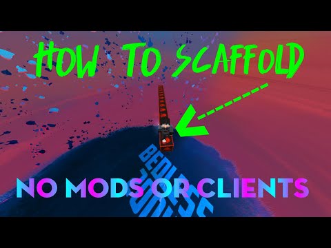 How to Scaffold in Minecraft | No Mods or Clients | Legit!
