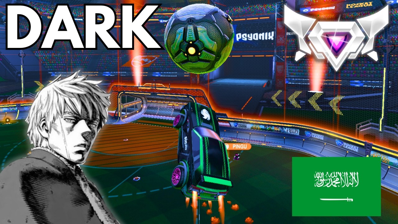 DARK has UNFAIR MECHANICS in Rocket League! 🏆 (SSL 2v2)