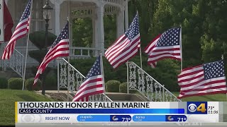 Hundreds turn out to honor Corporal Humberto Sanchez during hometown procession