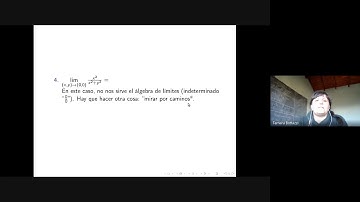 AM II Clase 5: Límites de funciones de varias variables
